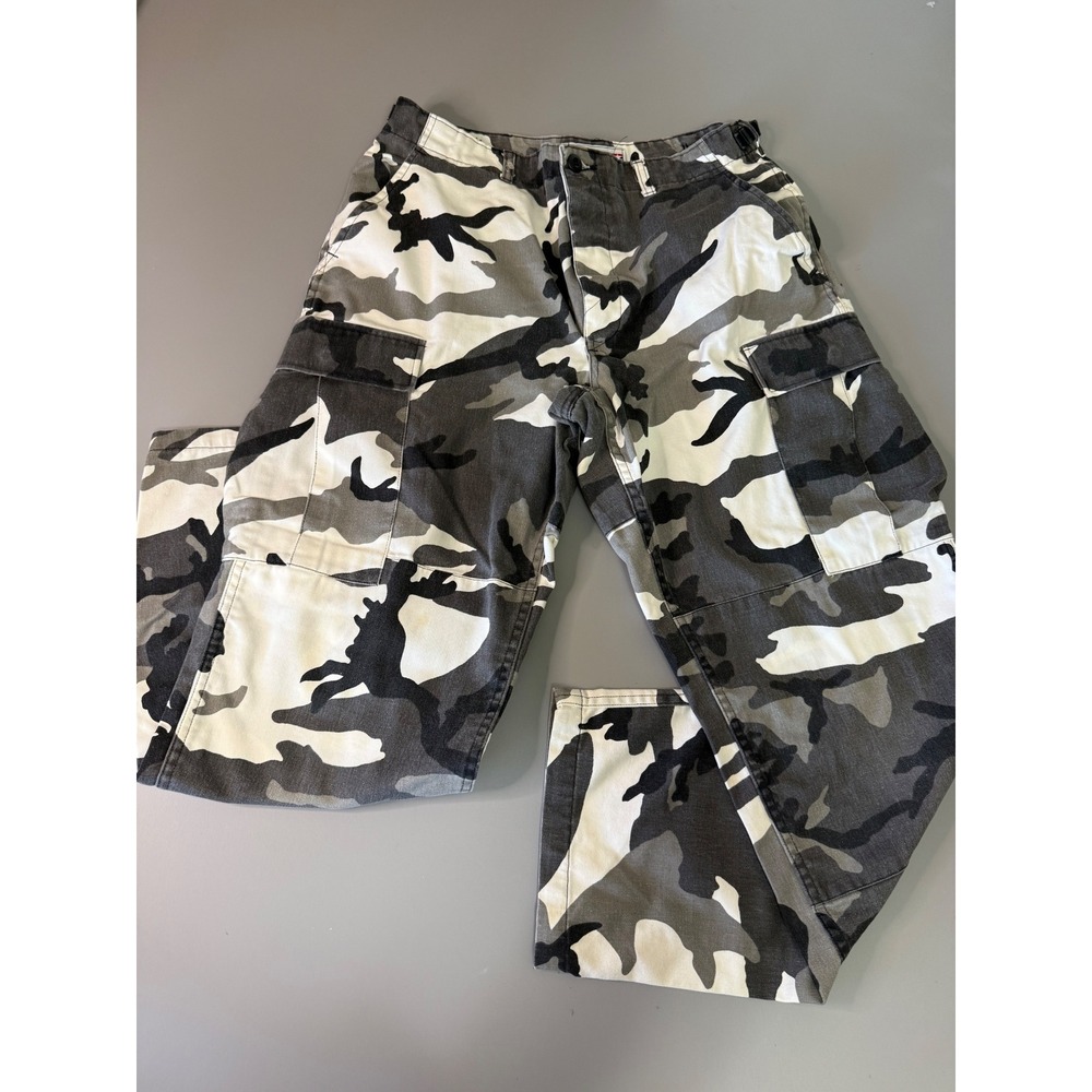 Propper Mens Urban Camo Cargo Pants Medium Regular White Black Grey Tactical BDU
